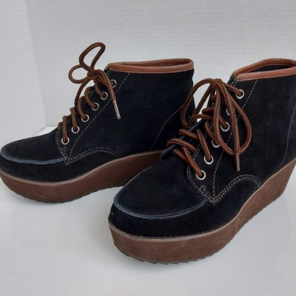 Shellys London Suede Booties Size 37
